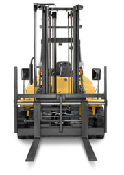 duplex mast forklift